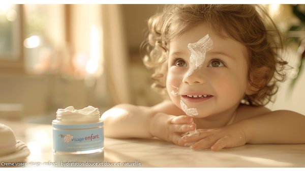 Crème visage enfant: hydratation douce et naturelle